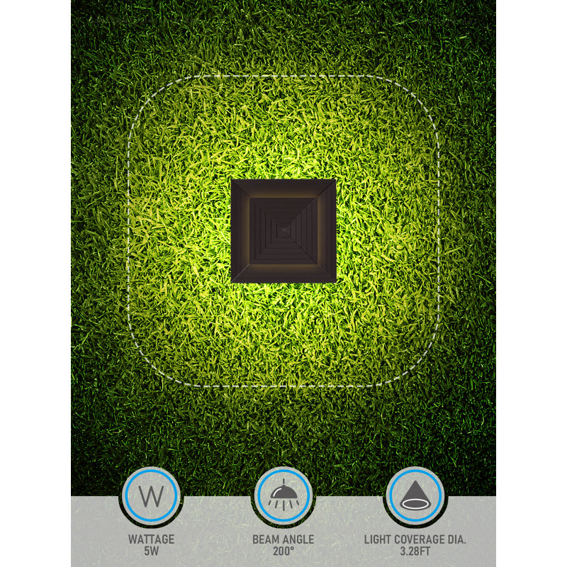 3CCT LED Pathway Lights, Low Voltage Landscape Lights, 12-15V AC/12-24V DC, IP65, Aluminum Housing