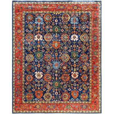 Serapi One-of-a-Kind 8'1" x 10'3" Hand Knotted Area Rug