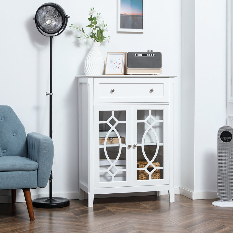 Akain Accent Cabinet, White