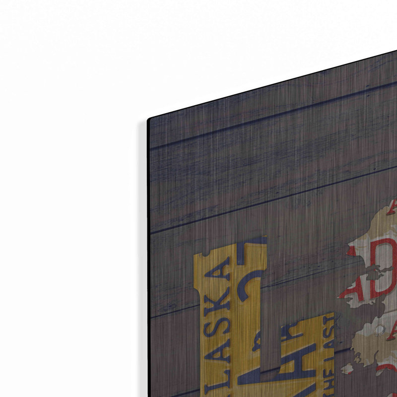 "AK State Love" par Design Turnpike, H 24 po x l 36 po