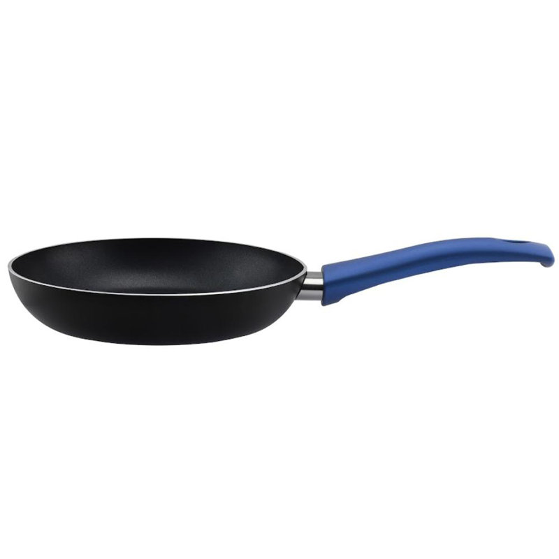 Poêle à frire anti-adhérent home ybm, 11 po, Bleu