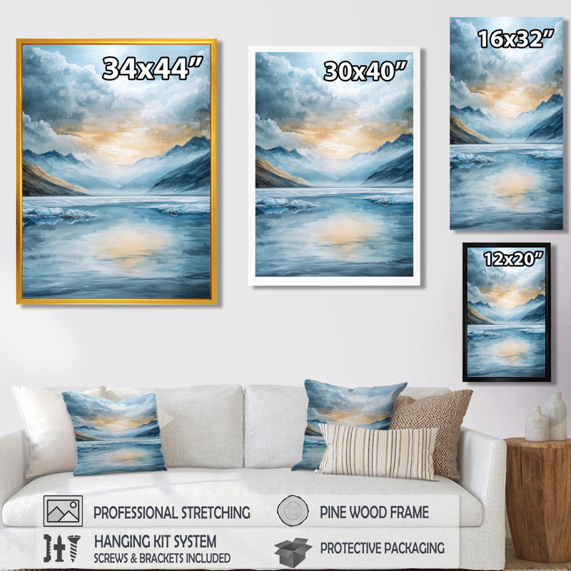 Gentilucci - impressions sur toile abstraites, Toile tendue, Ne s’applique pas, H 20 po x l 12 po