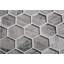 1.9" x 1.9" Glass Hexagon Mosaic Tile-61485183