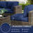 14-Piece Outdoor Replacement Cushion Set Seat/Back Cushion，26'' W X 26'' D，Only Cushions-1475732583-1448727869