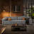 142" Modern Deep Seat Corduroy Upholstered Sofa Couch with Oversized Cushions-1881042821