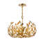 5 - Light Gold Leaf Pendant