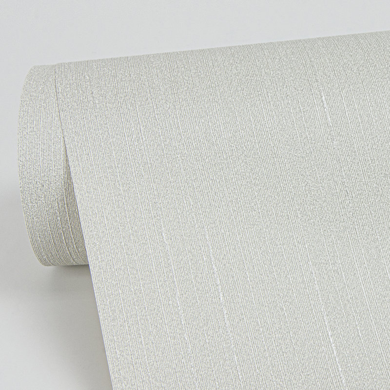 Rouleau de papier peint L 33 pi x l 20,9 po Noar, Argent argent