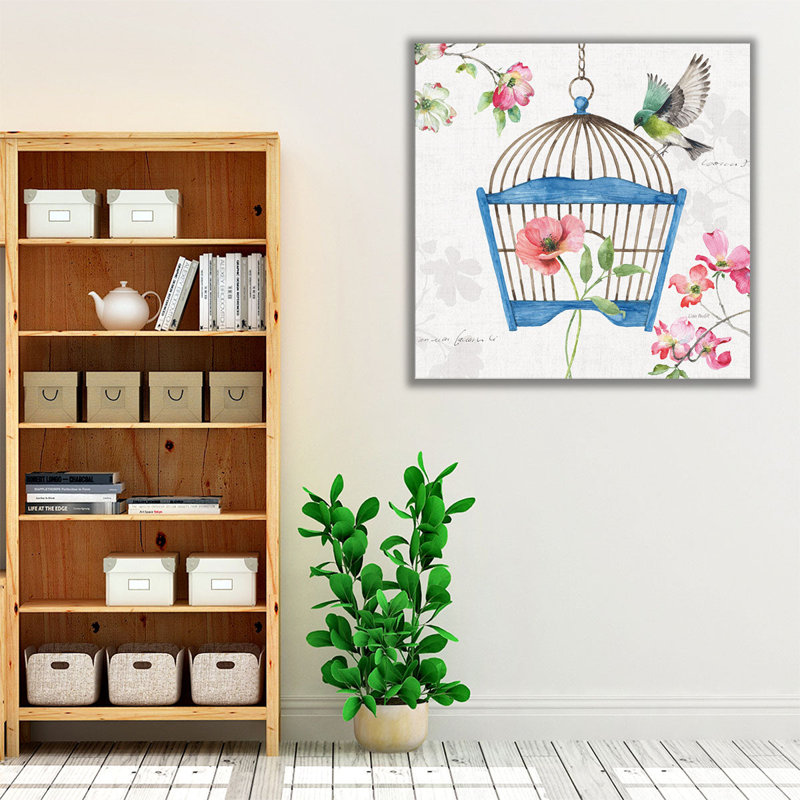 Dogwood Garden VIII - reproduction d'art sur toile, H 12 po x l 12 po