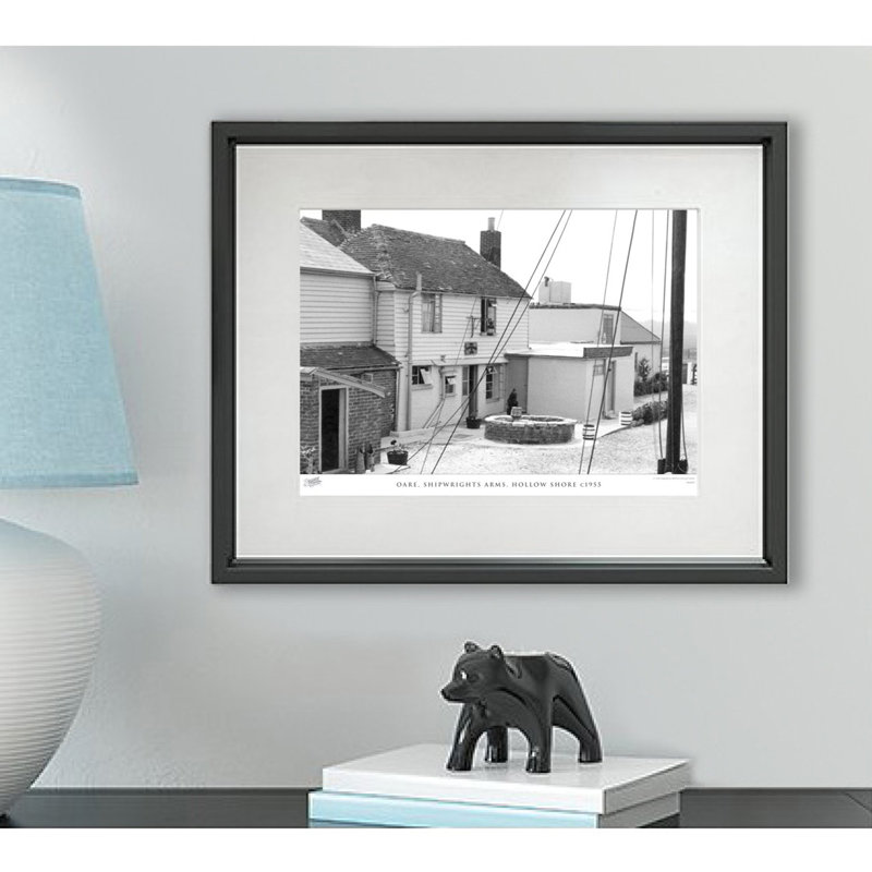 Oare, Shipwrights Arms, Hollow Shore C1955 by Francis Frith - Single Picture Frame Print, 28cm H x 36cm W x 2.3cm D