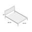 Lit plateforme en bois massif Andice-20239091