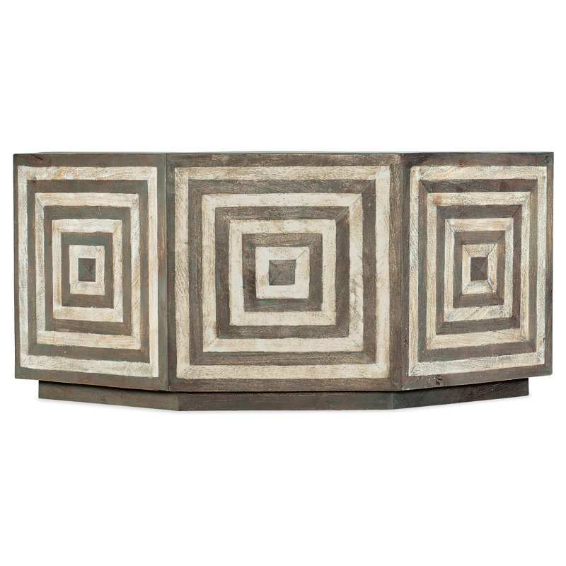 Chiseling Solid Wood Cocktail Table