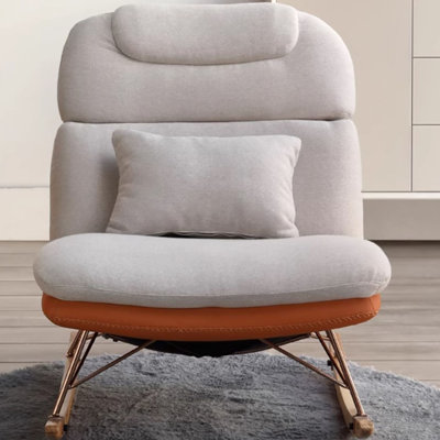 Chaise berçante de luxe italienne