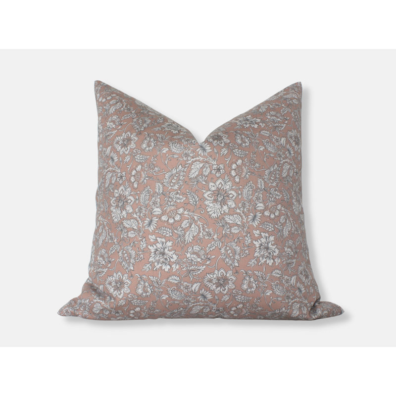 Housse de coussin 100% coton , H 22 po x l 22 po