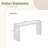 Modern Console Table With Paulownia Solid Wood Veneer, Ideal For Foyer And Living Room-1324611472