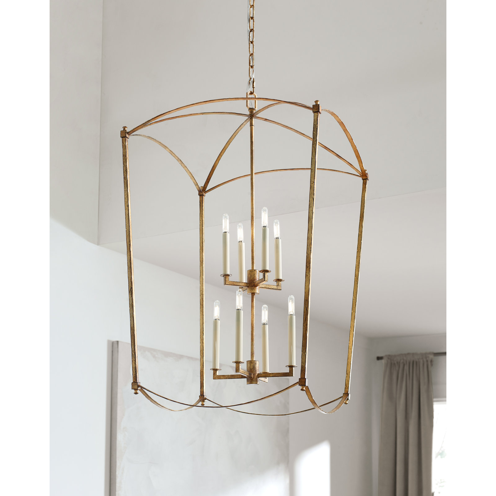 Olive 8-Light Chandelier, Antique Guild