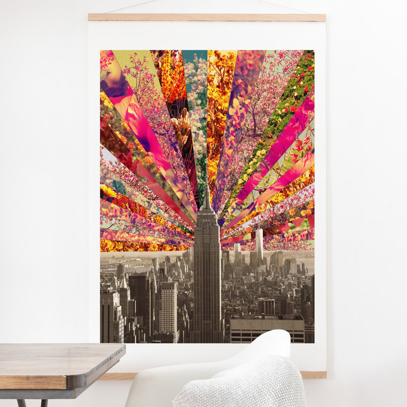«Green Blooming New York», impression, H 40 po x l 30 po x P 0,5, Affiche