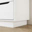 Commode de chambre à coucher avec 8 tiroirs, commode en bois pour chambre à coucher