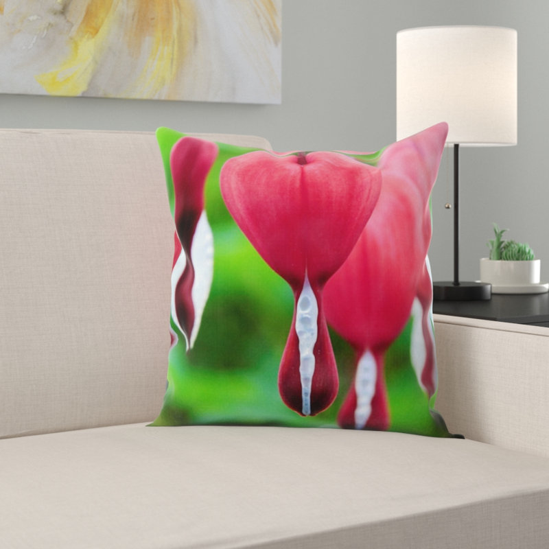 Coussin décoratif en fleur