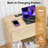 1 - Drawer End Table With Storage And Charging Station-2008226807