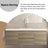 Oxce 60'' Single Bathroom Vanity with Resin Top-105965960