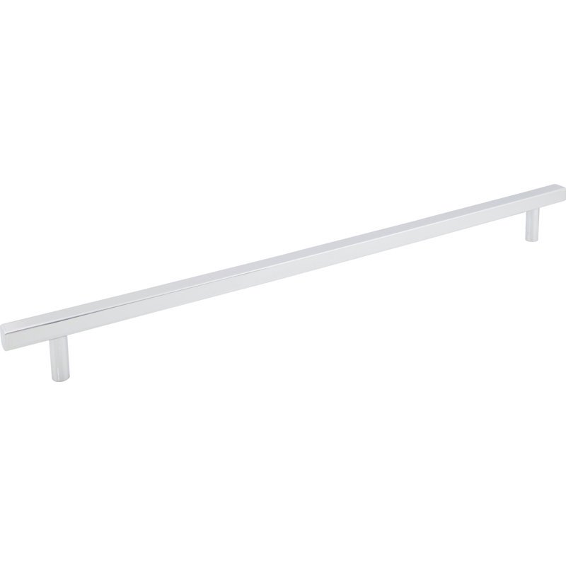 Dominique Bar Pull, 18", Polished Chrome
