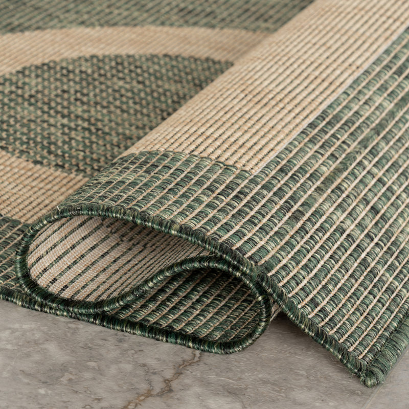Tapis intérieur / extérieur Anslie, Rectangle 6 pi 7 po x 9 pi