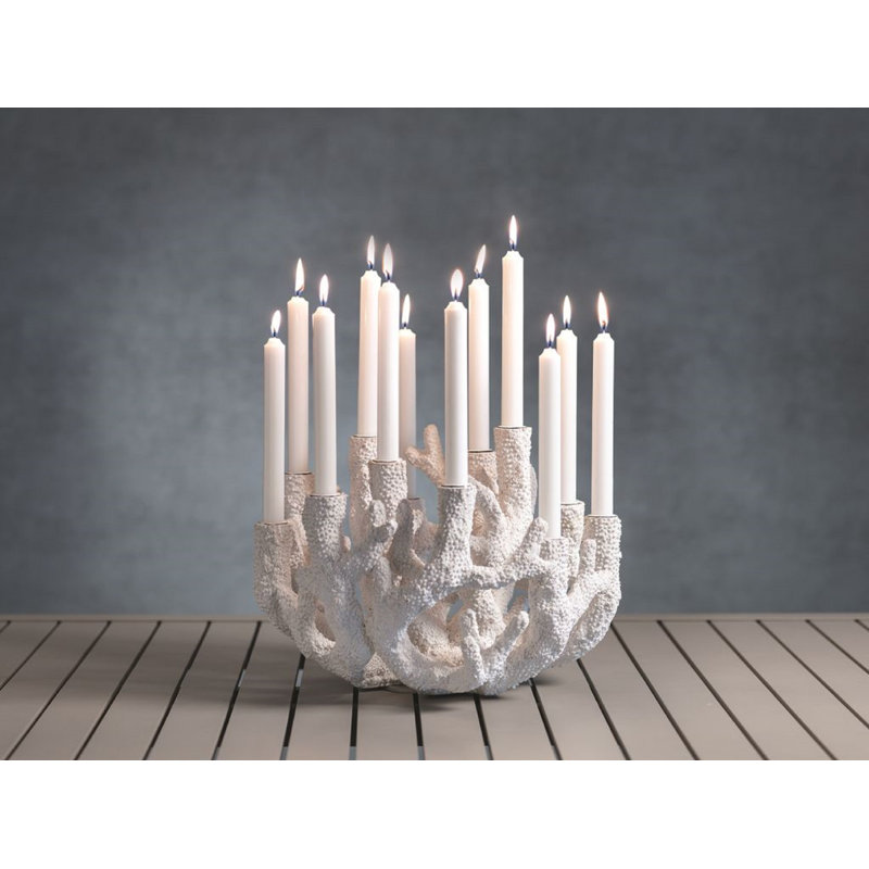 10.5'' H Plastic / Acrylic Tabletop Candlestick