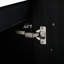 Meuble-lavabo autoportant 24 po - Châtaignier noir avec rangement pratique 24 po