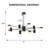 Bradon 11-Light Sputnik Modern Linear LED Chandelier