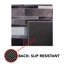 Tapis en similicuir de couleur ivoire / gris F / Hide 542 M / W-117568769
