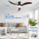 Nicola 52" 3 - Blade LED Standard Ceiling Fan with Remote Control and Light Kit Included