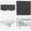 VidaXL Retractable Patio Awning-124587432-124587434