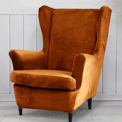 T-Cushion Wingback Slipcover