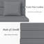 Canapé modulaire simple simple pliable convertible à compression (ensemble de 4)-107071637