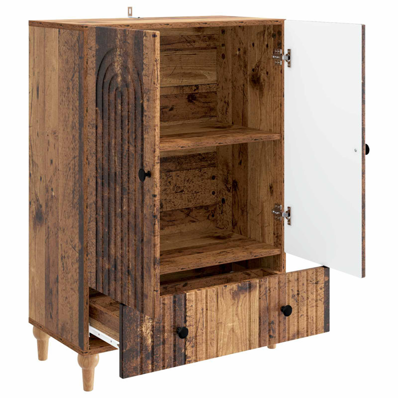 66cm Sideboard, Old Wood