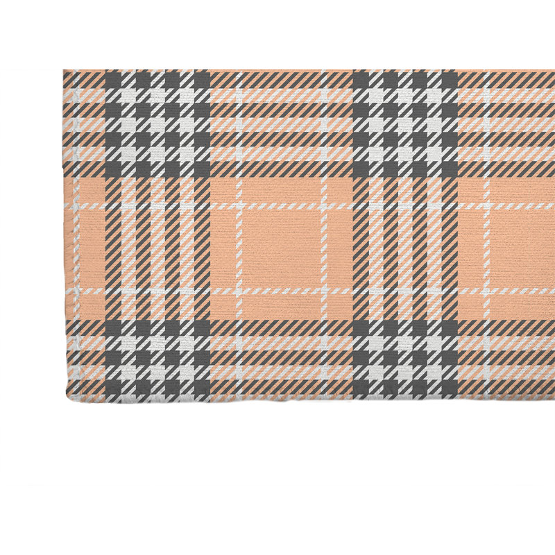 Christopher's Plaid Kids Play Mat, Rectangle 3' x 5', Chimichurri/Green