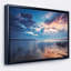 «Dramatic Sky over Sunset Lake», reproduction de photo sur toile tendue-26693733