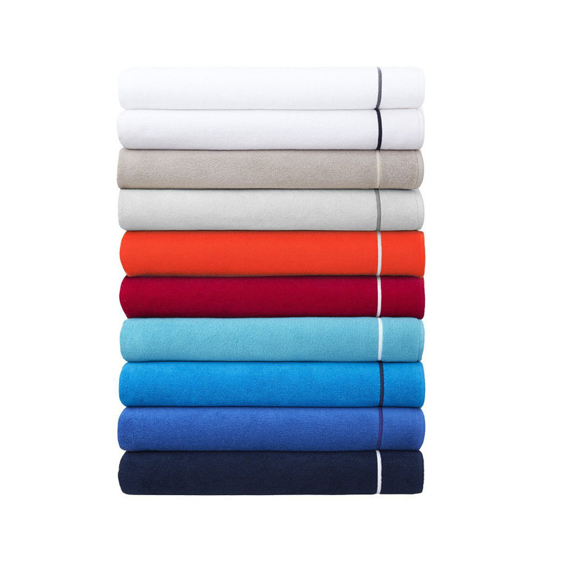 Croisiere Beach Towel, Marine/White
