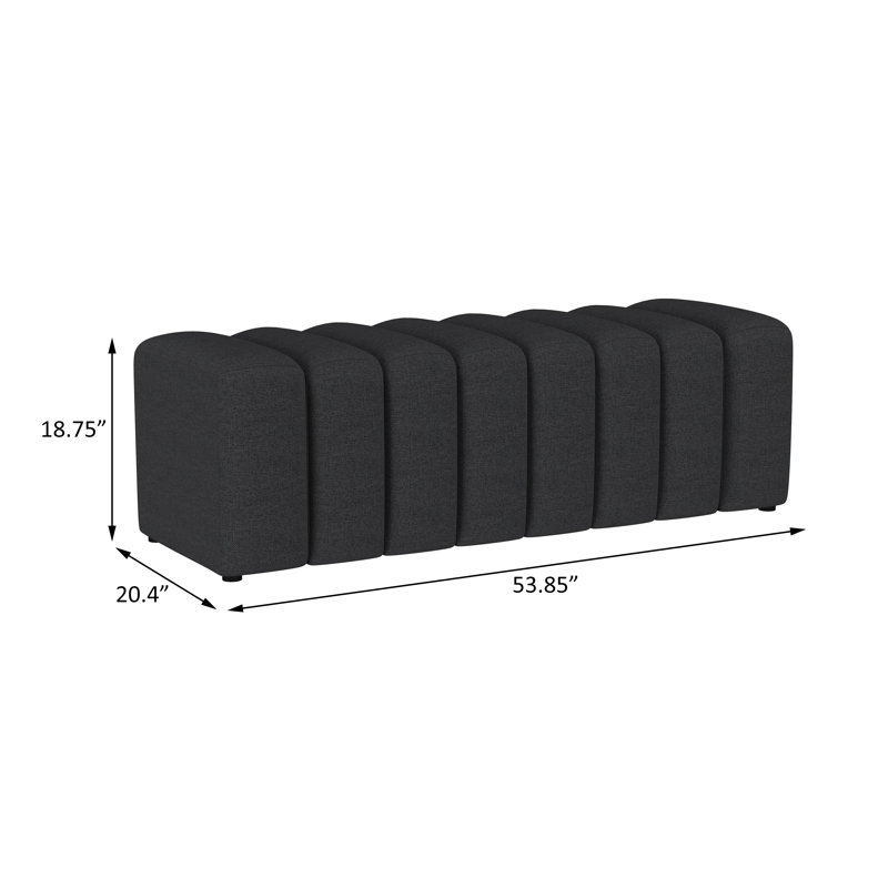 Tissu d'ameublement capitonné en tissu gris anthracite, Gris anthracite