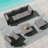 6 Pieces Sectional Seating Group With Cushions-1923006226