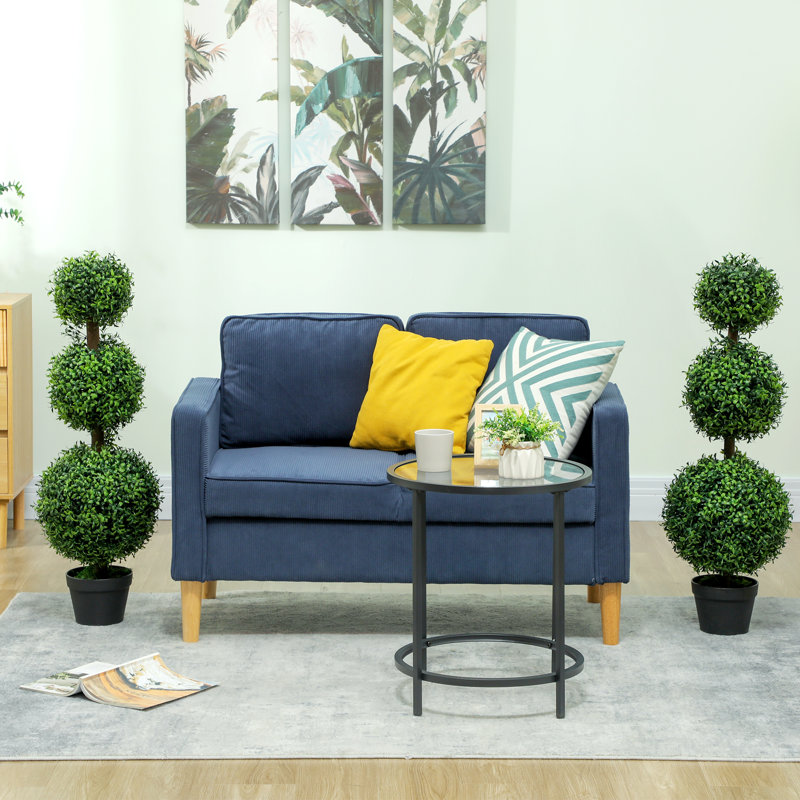 Banasky 100cm Faux Boxwood Topiary in Pot