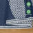 Shimeek Reversible Indoor/Outdoor Area Rug, Waterproof Plastic Outdoor Mat, Blue&White,Rectangle 6' x 9'-17981003-12404663