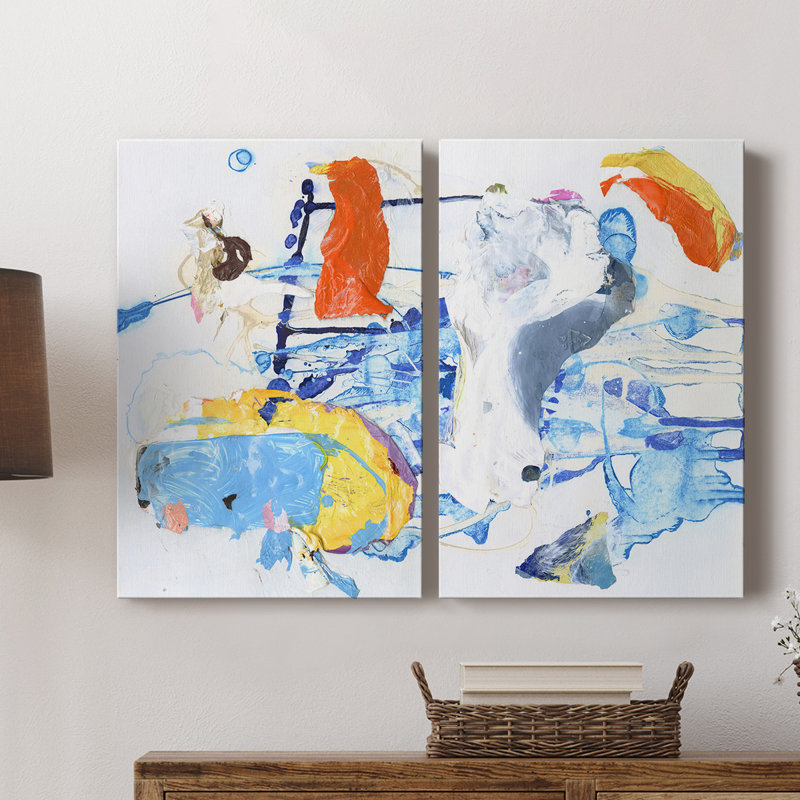 Evidence I-Premium Gallery Wrapped Canvas -Ready to Hang, 27" H x 36" W
