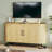 Fluted Tambour Sideboard Buffet Cabinet With Adjustable Shelves, Mid-Century Console
