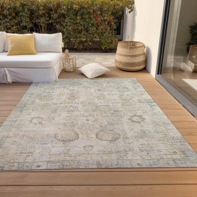 Tapis intérieur / extérieur lavable à la machine Xhevrie