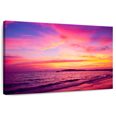 Gillard Thai Tropical Beach Sunset