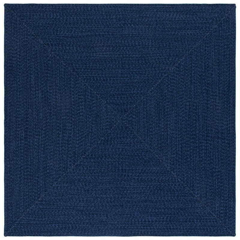 Tapis d'intérieur tissé à la main Albus, Carré 6 pi 0 po x 6 pi 0 po