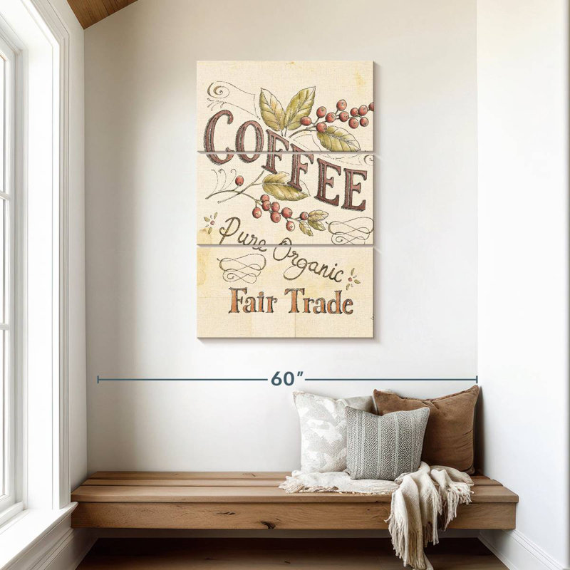Tergel Authentic Coffee I, 45'' H x 28'' W