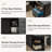 L-Shaped Executive Desk, Modern Office Desk with File Cabinet-1683070032