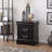 Black Finish Philippe Iii Nightstand-973721392